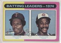 League Leaders - Rod Carew, Ralph Garr