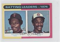 League Leaders - Rod Carew, Ralph Garr