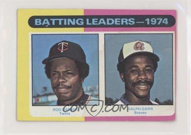 1975 Topps - [Base] - Minis #306 - League Leaders - Rod Carew, Ralph Garr [Poor to Fair]