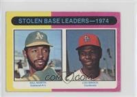 League Leaders - Billy North, Lou Brock