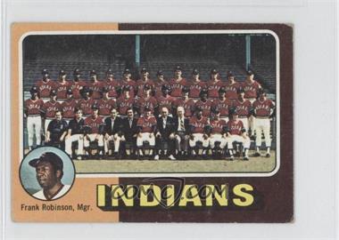 1975 Topps - [Base] - Minis #331 - Team Checklist - Cleveland Indians Team, Frank Robinson [Good to VG‑EX]