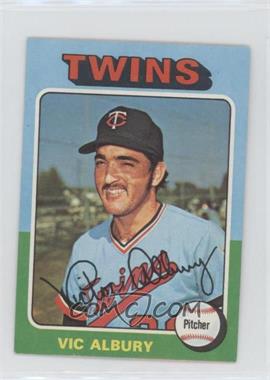 1975 Topps - [Base] - Minis #368 - Vic Albury