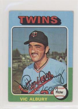 1975 Topps - [Base] - Minis #368 - Vic Albury