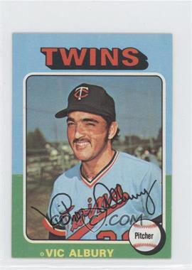 1975 Topps - [Base] - Minis #368 - Vic Albury