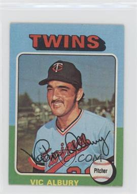 1975 Topps - [Base] - Minis #368 - Vic Albury