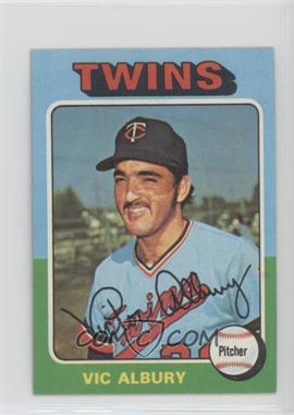 1975 Topps - [Base] - Minis #368 - Vic Albury