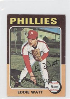 1975 Topps - [Base] - Minis #374 - Eddie Watt [Good to VG‑EX]