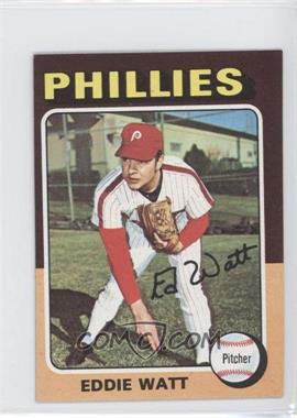 1975 Topps - [Base] - Minis #374 - Eddie Watt