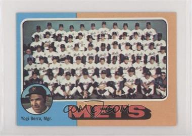 1975 Topps - [Base] - Minis #421 - Team Checklist - New York Mets Team, Yogi Berra