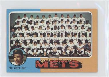 1975 Topps - [Base] - Minis #421 - Team Checklist - New York Mets Team, Yogi Berra