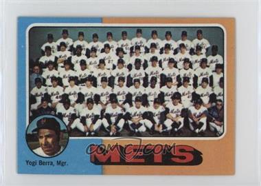 1975 Topps - [Base] - Minis #421 - Team Checklist - New York Mets Team, Yogi Berra