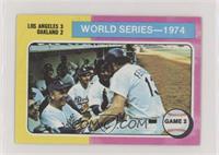 World Series - 1974 - Game 2 [Good to VG‑EX]
