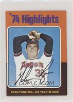 '74 Highlights - Nolan Ryan