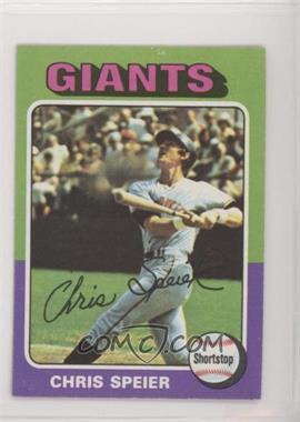 1975 Topps - [Base] - Minis #505 - Chris Speier