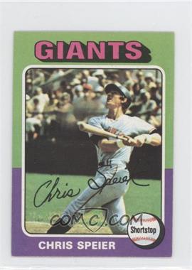 1975 Topps - [Base] - Minis #505 - Chris Speier