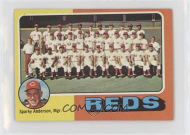 1975 Topps - [Base] - Minis #531 - Team Checklist - Cincinnati Reds Team, Sparky Anderson