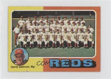 1975 Topps - [Base] - Minis #531 - Team Checklist - Cincinnati Reds Team, Sparky Anderson