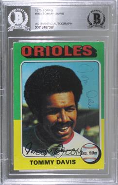 1975 Topps - [Base] - Minis #564 - Tommy Davis [BAS Authentic]