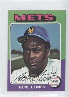 1975 Topps - [Base] - Minis #575 - Gene Clines