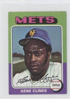 1975 Topps - [Base] - Minis #575 - Gene Clines