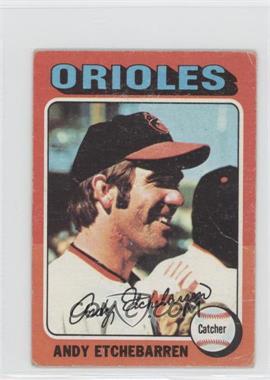 1975 Topps - [Base] - Minis #583 - Andy Etchebarren [Poor to Fair]