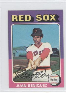 1975 Topps - [Base] - Minis #601 - Juan Beniquez