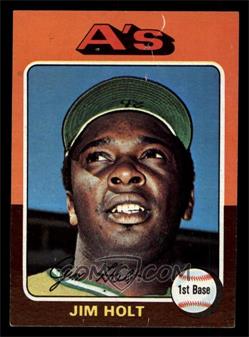 1975 Topps - [Base] - Minis #607 - Jim Holt [GOOD]