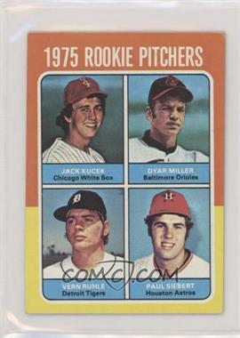 1975 Topps - [Base] - Minis #614 - 1975 Rookie Pitchers - Jack Kucek, Dyar Miller, Vern Ruhle, Paul Siebert