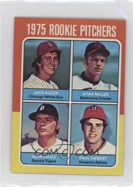 1975 Topps - [Base] - Minis #614 - 1975 Rookie Pitchers - Jack Kucek, Dyar Miller, Vern Ruhle, Paul Siebert