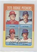 1975 Rookie Pitchers - Tom Underwood, Hank Webb, Pat Darcy, Dennis Leonard