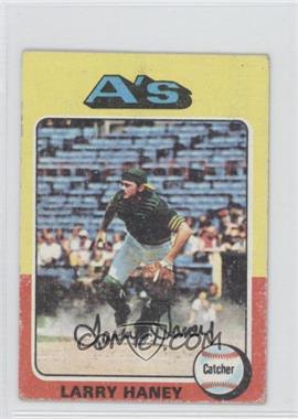 1975 Topps - [Base] - Minis #626 - Larry Haney (Card Pictures Dave Duncan) [Good to VG‑EX]
