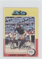 Larry Haney (Card Pictures Dave Duncan) [Good to VG‑EX]