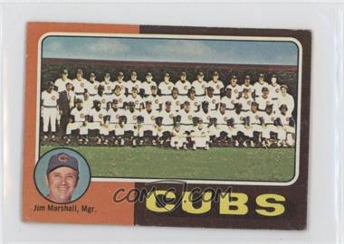 1975 Topps - [Base] - Minis #638 - Team Checklist - Chicago Cubs Team, Jim Marshall