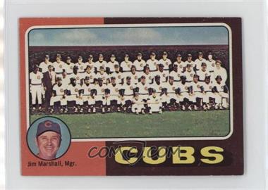 1975 Topps - [Base] - Minis #638 - Team Checklist - Chicago Cubs Team, Jim Marshall