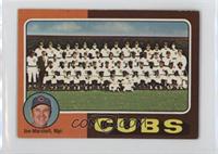 Team Checklist - Chicago Cubs Team, Jim Marshall