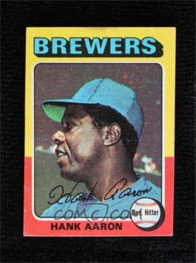 1975 Topps - [Base] - Minis #660 - Hank Aaron