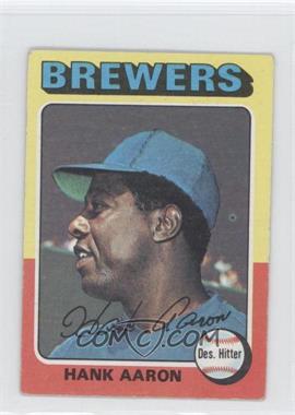 1975 Topps - [Base] - Minis #660 - Hank Aaron [Good to VG‑EX]