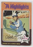 '74 Highlights - Hank Aaron [Good to VG‑EX]