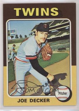 1975 Topps - [Base] #102 - Joe Decker