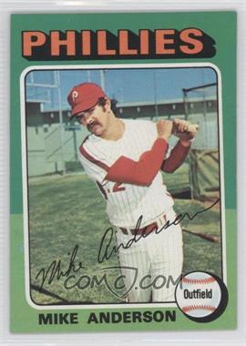 1975 Topps - [Base] #118 - Mike Anderson