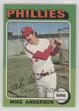 1975 Topps - [Base] #118 - Mike Anderson
