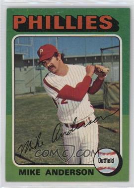 1975 Topps - [Base] #118 - Mike Anderson