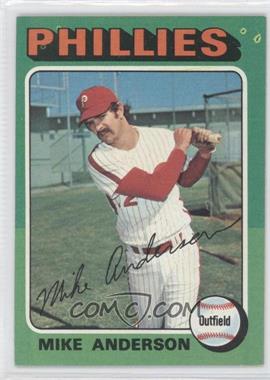 1975 Topps - [Base] #118 - Mike Anderson