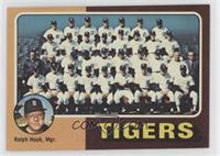 Team Checklist - Detroit Tigers Team, Ralph Houk