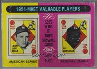 Most Valuable Players - Yogi Berra, Roy Campanella [COMC RCR Poor]