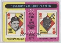 Most Valuable Players - Yogi Berra, Roy Campanella [Poor to Fair]