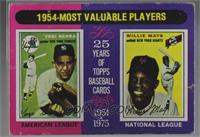 Most Valuable Players - Yogi Berra, Willie Mays [COMC RCR Poor]