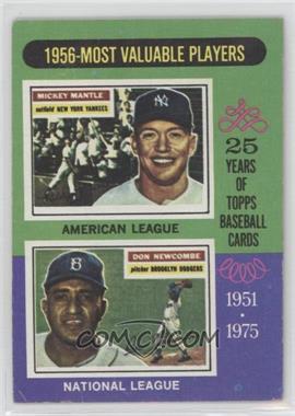 1975 Topps - [Base] #194 - Most Valuable Players - Mickey Mantle, Don Newcombe