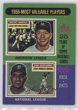 1975 Topps - [Base] #194 - Most Valuable Players - Mickey Mantle, Don Newcombe