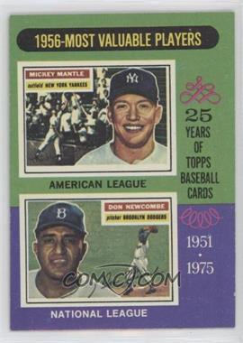 1975 Topps - [Base] #194 - Most Valuable Players - Mickey Mantle, Don Newcombe